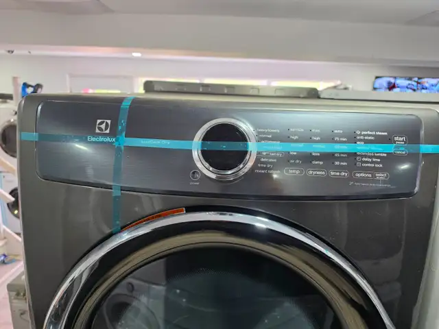 HIGH END Electrolux 27' Grey Front-Load Stackable Washer & Dryer - Photo 6