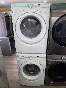 Whirlpool 27' White Front-Load Stackable Washer And Dryer Set