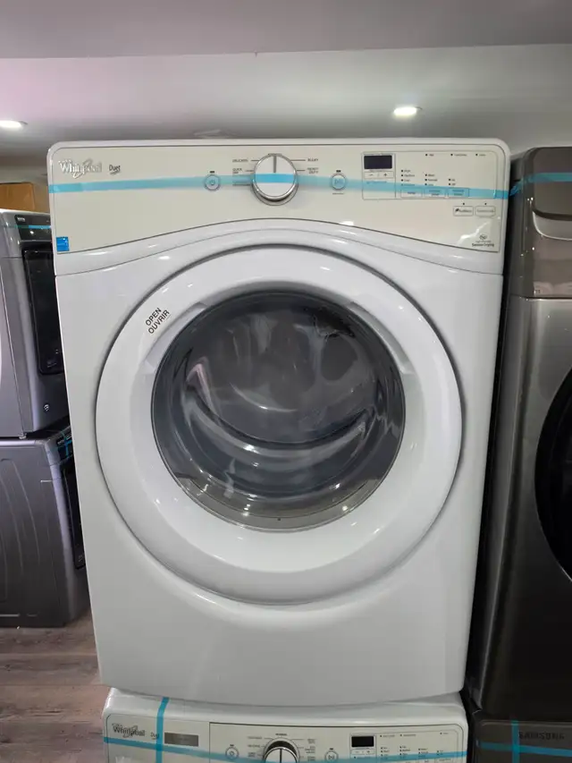 Whirlpool 27' White Front-Load Stackable Washer And Dryer Set - Photo 5
