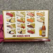 Vintage Japanese Beer Tabletop Sign & Menu Holder – (8pcs) - Photo 8