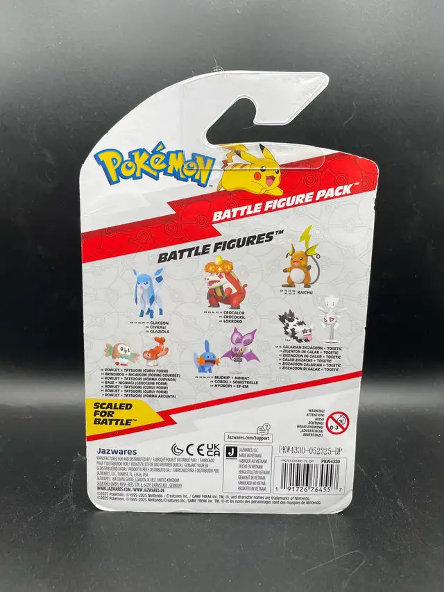 POKÉMON BATTLE FIGURE SET PKW4330 - Photo 2