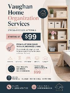 North York Home Organizer Starting at $99