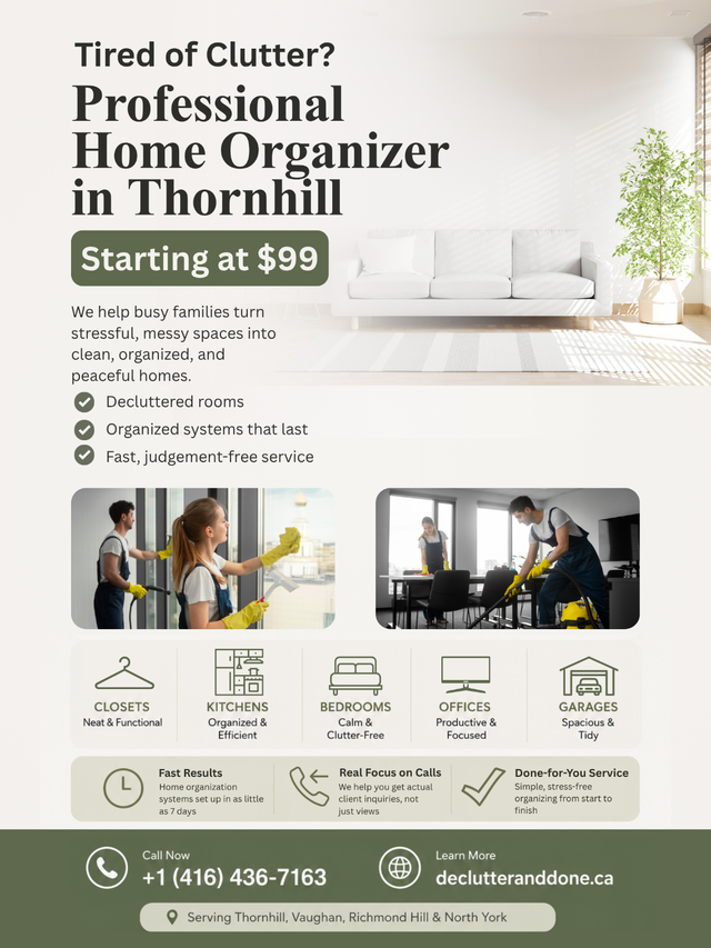 Stress-Free Home Organization Starting at $99