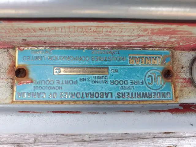 HEAVY DUTY COMMERCIAL ROOL UP DOOR FIREPROOF - Photo 6