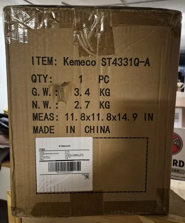 KEMECO SOLAR POST LIGHT – GLASS   METAL – NEW IN BOX – $65 - Photo 4