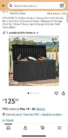 YITAHOME 72-Gallon Outdoor Deck Box - Photo 9