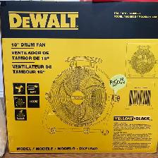 Heavy-duty DeWalt floor Fan,