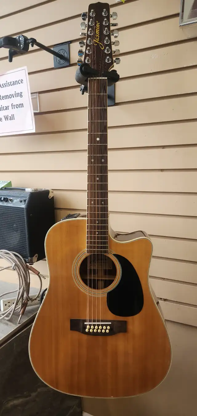 Jasmine 12-String Semi Guitar TS-612c No Case