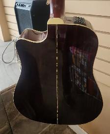 Jasmine 12-String Semi Guitar TS-612c No Case - Photo 4
