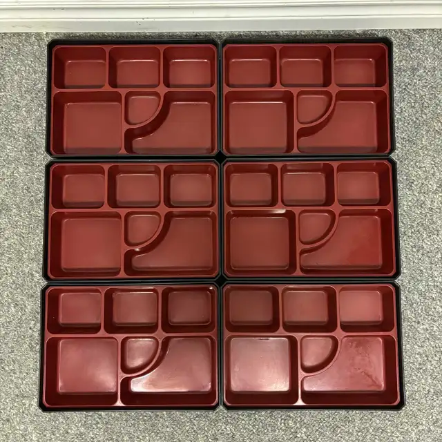 Traditional Japanese Bento Boxes & Inserts