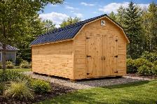 14x16 Storage Shed w/ Pitch Roof, Double Barn Doors & Windows - Photo 5