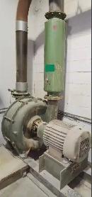 Hoffman type-S 50HP dust collector Cyclonic silo