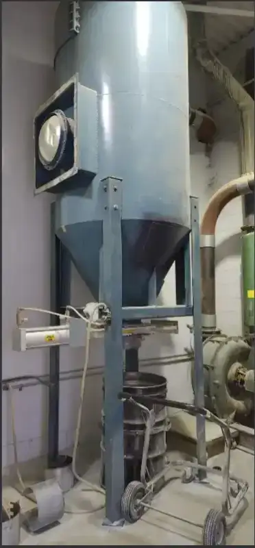Hoffman type-S 50HP dust collector Cyclonic silo - Photo 4