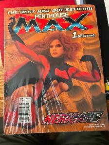 Penthouse Max #1 Huricane 1st IssueAS PICTURED- NEW-STILL IN OR