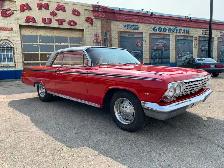 1962 Impala 2 Door 283 V8 Turbo 350 Professionally Restored