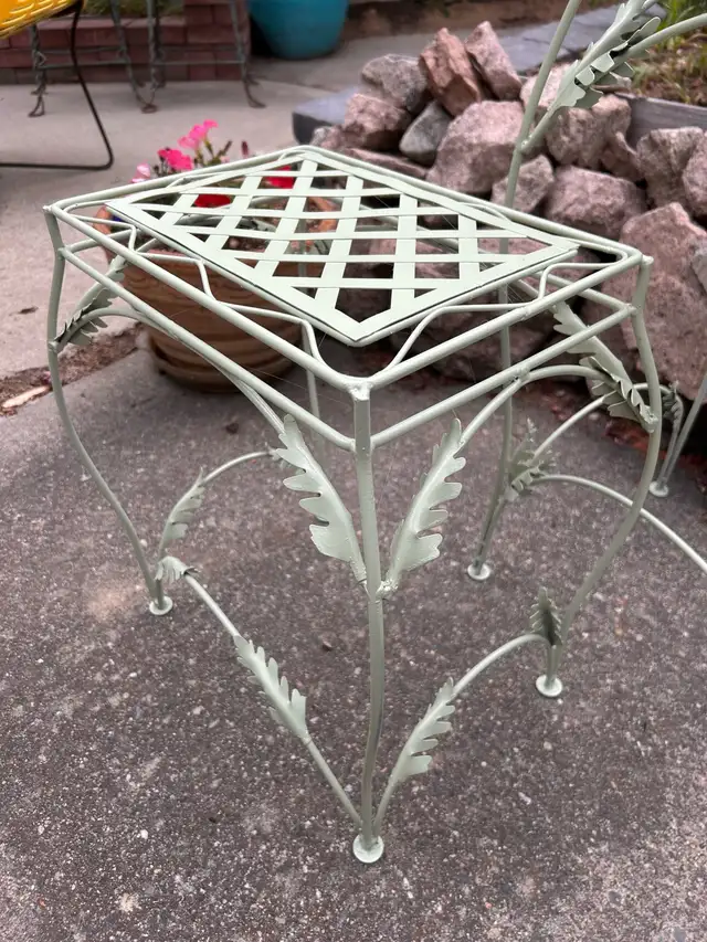 A Pretty Pair of Garden Tables - Photo 3