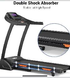 THERUN Foldable Auto Incline Treadmill – 3.5 HP Bluetooth - Photo 5
