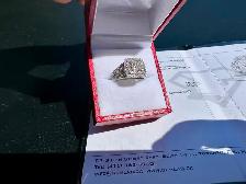 #828 - 14kt White Gold, 1.00 Ct Diamond Engagement Ring, Size 7 - Photo 3