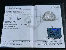 #828 - 14kt White Gold, 1.00 Ct Diamond Engagement Ring, Size 7 - Photo 9