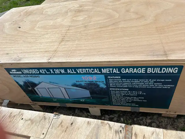 Metal Garage Building