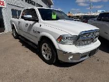 2015 RAM 1500 LARAMIE CREWCAB ECO DIESEL 4X4 / ACCIDENT FREE - Photo 8