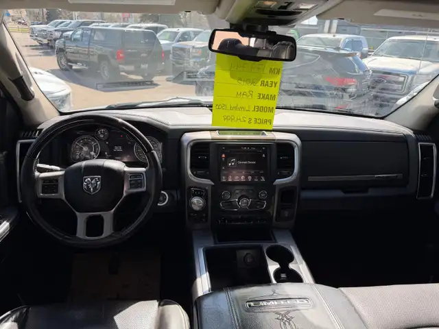 2015 RAM 1500 LARAMIE CREWCAB ECO DIESEL 4X4 / ACCIDENT FREE - Photo 12