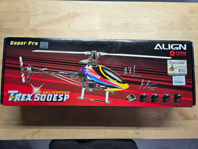 Hélicoptère Téléguidé Align T-REX 500ESP NEUF - Photo 3
