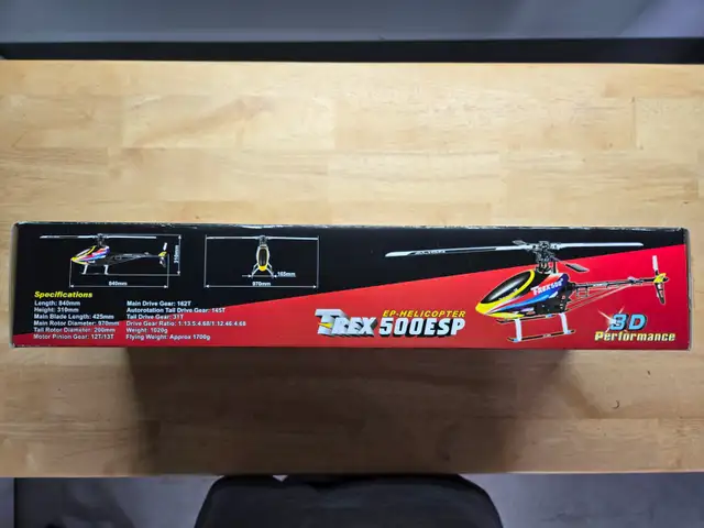 Hélicoptère Téléguidé Align T-REX 500ESP NEUF - Photo 4