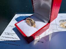 #824 - 14kt EFFY Diamond Ring, Size 7 - Photo 4