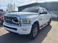 2018 RAM 3500 LIMITED LONGHORN MEGACAB / ONE OWNER ACCIDENT FREE