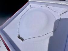 #789 - 1/4 Carat Diamond & 10k Necklace 17" - Photo 2