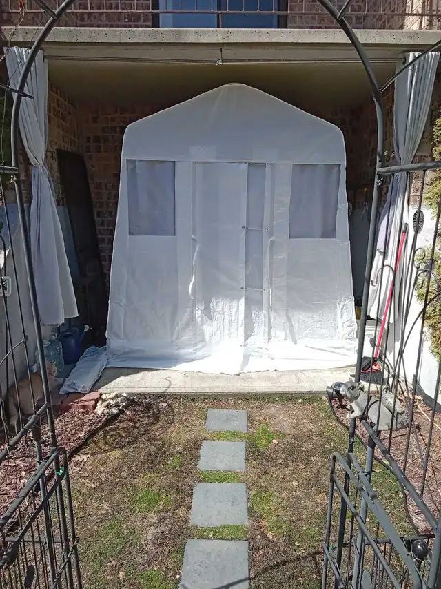 Abris Vestibule / Abris tempo pour porte d'entrée