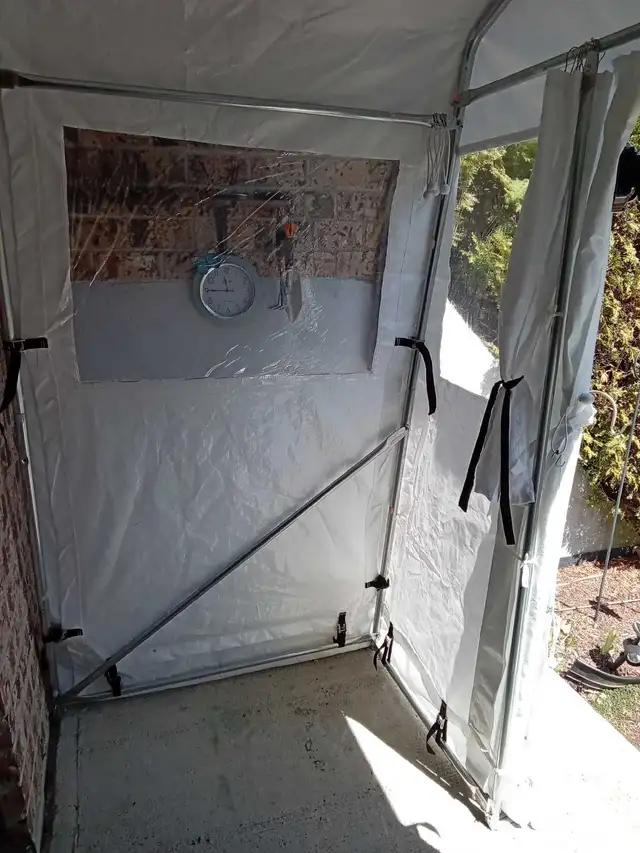 Abris Vestibule / Abris tempo pour porte d'entrée - Photo 6