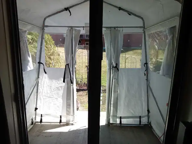 Abris Vestibule / Abris tempo pour porte d'entrée - Photo 8