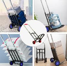 Foldable Portable Hand Cart – Heavy-Duty Aluminum Utility Cart - Photo 2