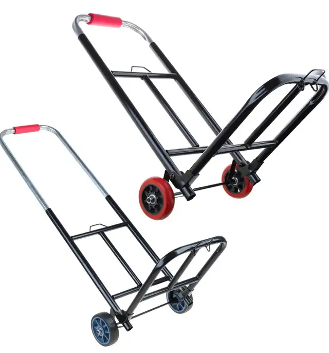 Foldable Portable Hand Cart – Heavy-Duty Aluminum Utility Cart - Photo 3