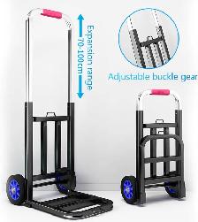Foldable Portable Hand Cart – Heavy-Duty Aluminum Utility Cart - Photo 8