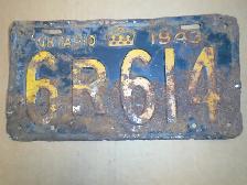 Vintage Ontario license plates - Photo 2