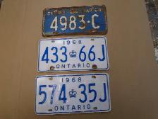 Vintage Ontario license plates - Photo 9