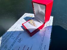 #839 - 14kt Yellow Gold, .39 Carat Diamond Band, Size 7 - Photo 5
