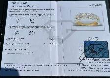 #839 - 14kt Yellow Gold, .39 Carat Diamond Band, Size 7 - Photo 10