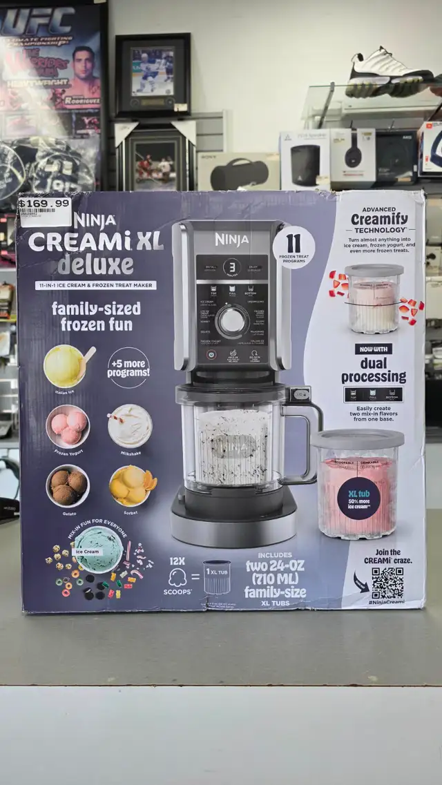 Ninja Creami XL Deluxe - BRAND NEW