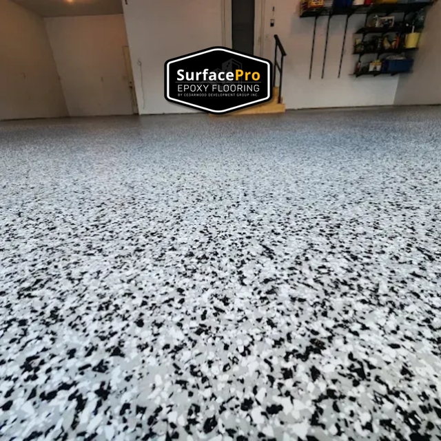 Epoxy Garage & Basement Floors — Metallic & Flake Finishes - Photo 4