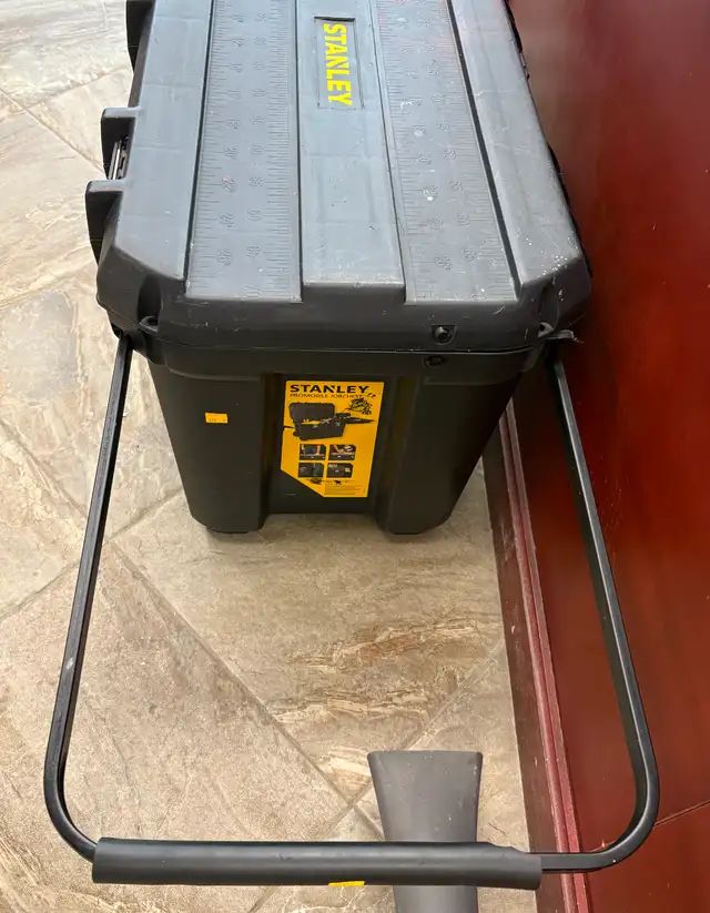 24Gal Stanley Wheeled Toolbox with Handle - Photo 2