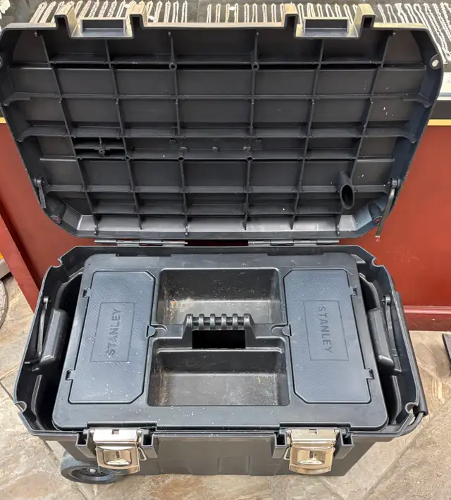 24Gal Stanley Wheeled Toolbox with Handle - Photo 3