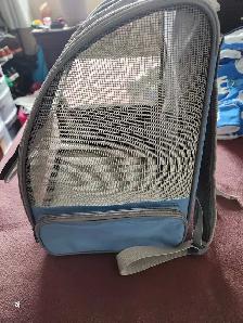 Pet carrier  small dog or cat back pack style - Photo 3