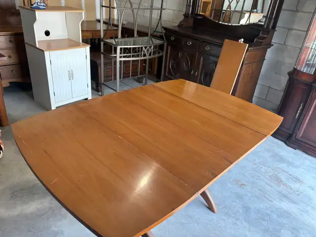 Free delivery antique Wooden Dining Table (1959-1960) - Photo 6