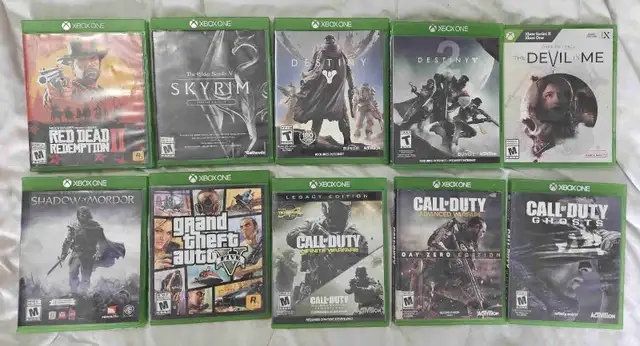 Xbox one game's bundle