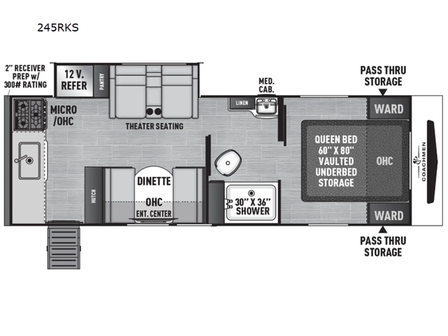 2026 Coachmen RV Freedom Express Ultra Lite 245RKS - Photo 2