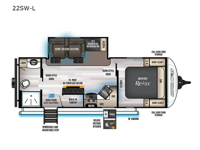 2022 Forest River RV Cherokee Alpha Wolf 22SW-L - Photo 2
